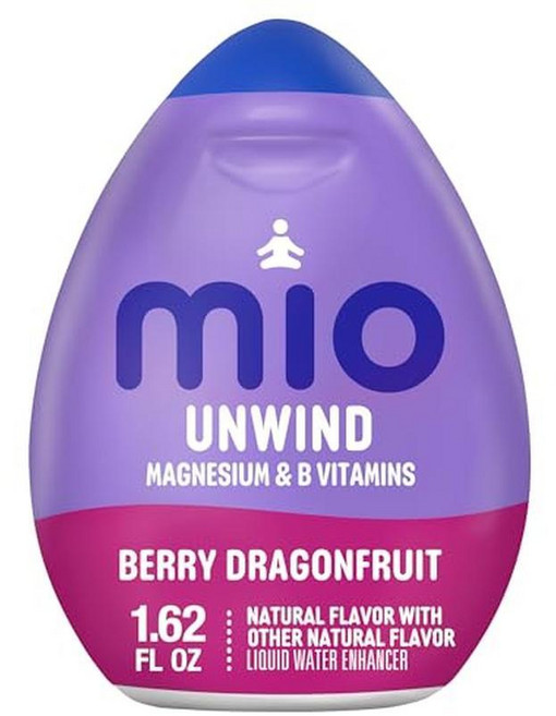 mio Unwind 미오 언와인드 베리 드래곤프루트 액체 워터 인핸서 47.9ml, 1개