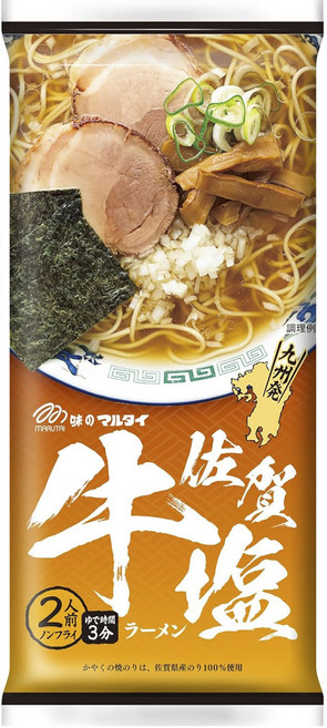 마루타이 사가 규 시오라멘 2개입 185g, 1개