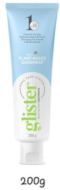 암웨이 글리스터 멀티액션 플로라이드 치약, 200g, 8개 - 쿠팡