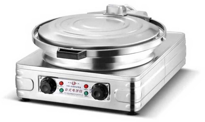 버블호떡기계 원형 길거리 팬케이크 호떡 만들기, 20형 전기열관 40CM 1.8CM