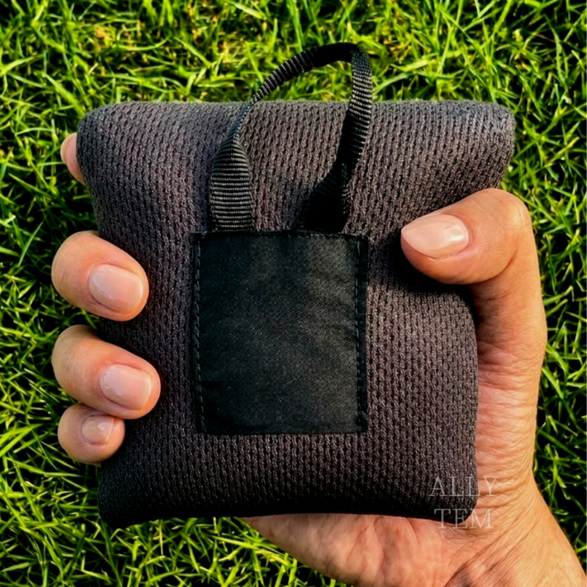 앨리템 초경량 방수 피크닉 돗자리, 블랙