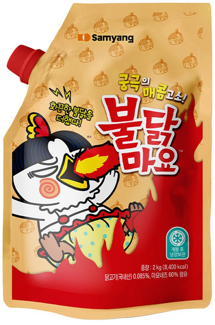 삼양 불닭 마요 소스, 2kg, 1개