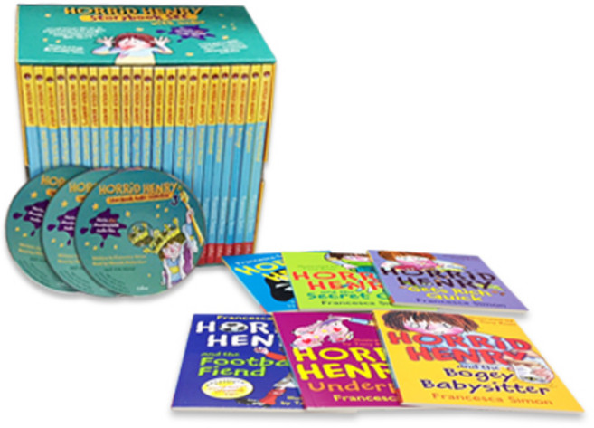 Horrid Henry Storybook Set (23 Books+3 MP3CDs)+단어장 증정