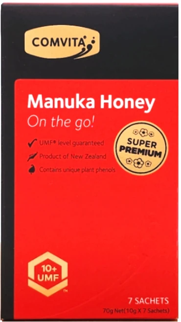[본사정품] 콤비타 UMF5+ 마누카꿀100% 사셰(꿀스틱), 7개, 10g - 쿠팡