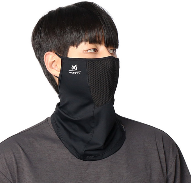 밀레 자외선 차단 스포츠 마스크