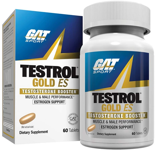 GAT Testrol Gold ES Testosterone 부스터 60 정, 1개, 60정 - 쿠팡