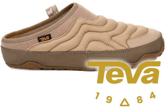 TEVA ReEmber Terrain 中性保暖休閒拖鞋 沙丘 1129582, 6