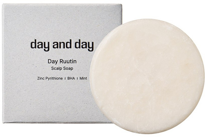 데이앤데이 샴푸바 데이루틴 스칼프솝 쿨 지성 비듬 머리냄새 가려움 징크피리치온 샴푸, 1개, 120g