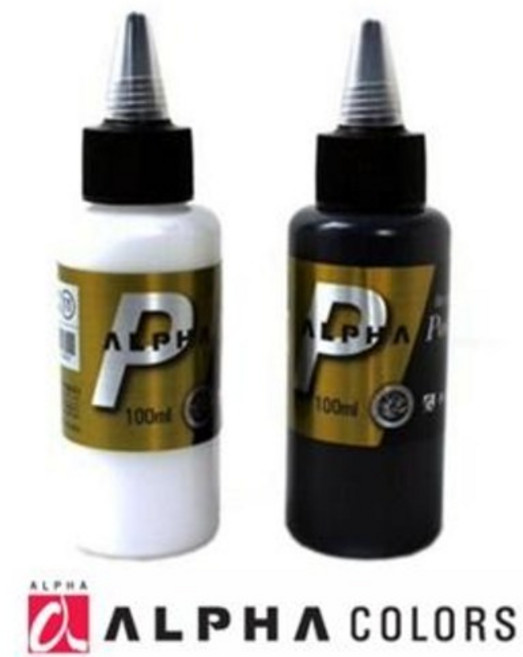 알파 전문가 포스터컬러 100ml 화이트 블랙 낱개, 화이트 100ml