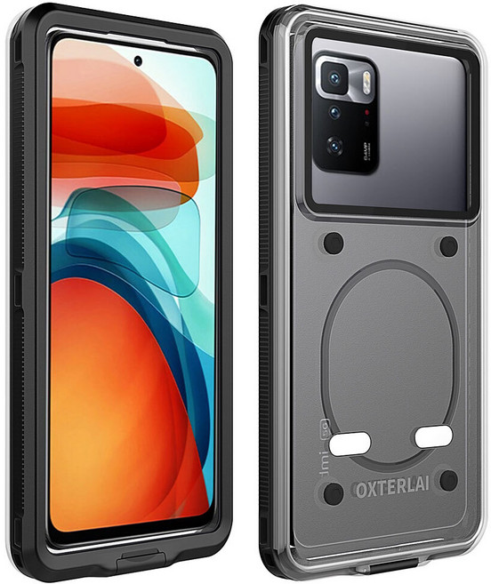 워터 논슬립 방수케이스, 갤럭시퀀텀3 M536, 블랙, 1개