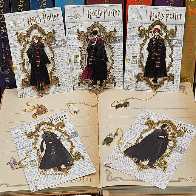 해리포터 굿즈 금속 책깔피 북마크, 3. 론 위즐리, 1개