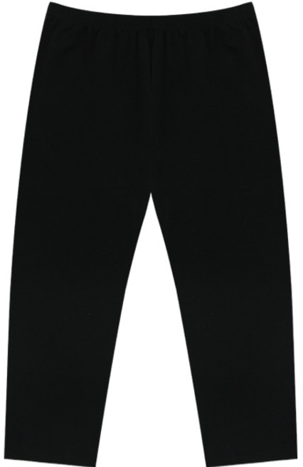 P&R 피앤알 8부 면 기모 레깅스 / 포근한 발열 여자 겨울 내복 하의