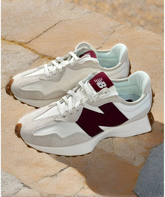 뉴발란스 여성 운동화 327 버건디 여자스니커즈 런닝화 발이 편한 신발 여자스니커즈 키높이 러닝화