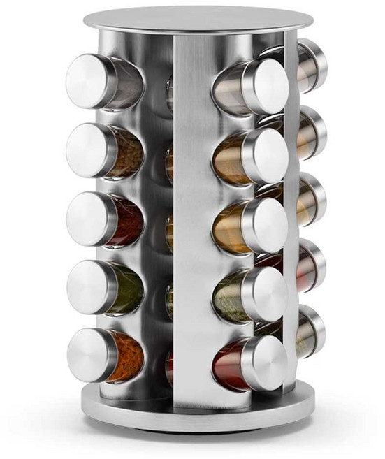 양념통 바트 업소용 조미료통 시즈닝 내열 세트 스텐 1개, 3단(12병) 올블랙 × 1개