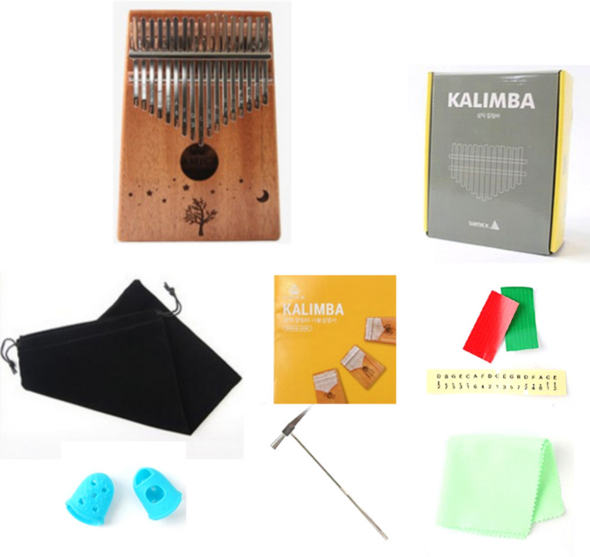 삼익 칼림바 카림바 손가락 작은 피아노 SK-17LMN, 1개