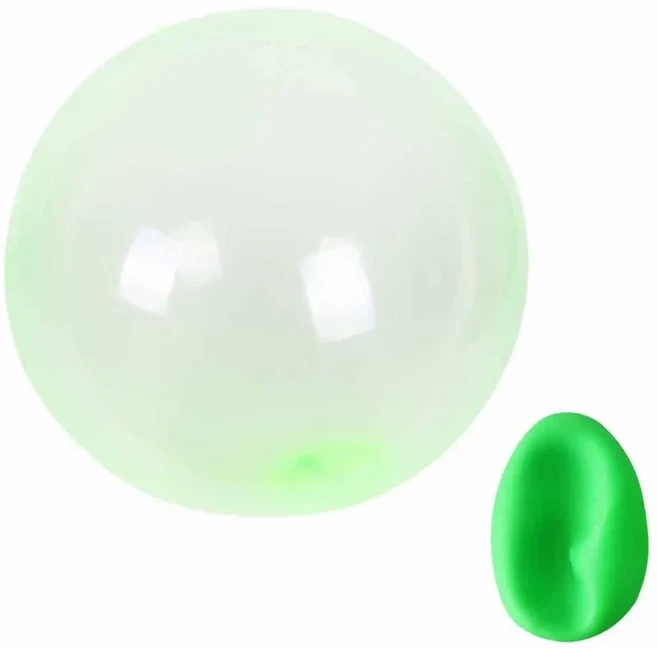 어른 풍선 장난감 어른 야외 부드러운 공기 물 채워진 거품 공 재미있는 파티 게임 여름 선물 풍선 탄성 공, 02 green