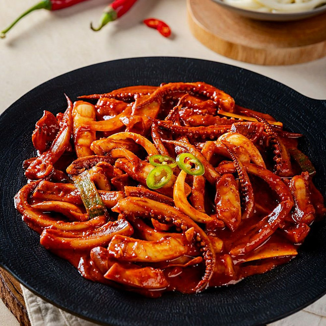 형닭마켓 매콤한 오징어볶음 일품 감칠맛 팔당 450g, 1개