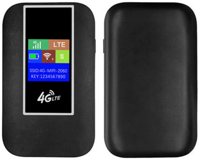 SIM 카드 슬롯 모뎀 라우터 4G LTE 무선 인터넷 C타입 150Mbps 포켓 모바일 핫스팟 가정 사무실 자동차 여행용 (Color-Asian Version), 1개