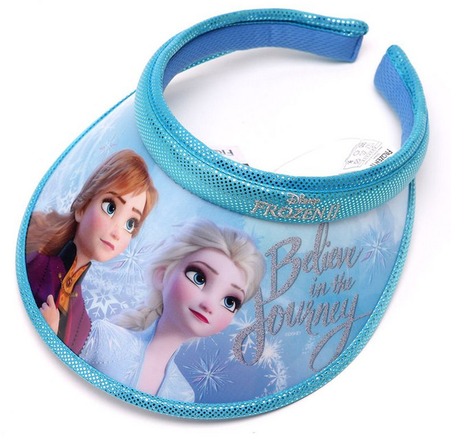 나린키즈 겨울왕국2 스노우캐슬 썬캡 유아동 어린이 핀캡 햇빛가리개 썬바이저