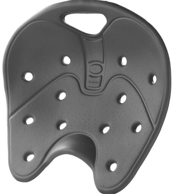 [정품] Backjoy 백조이 자세교정 골반 지지 방석 좌석 포스쳐 코어 Posture Core Traction, 블랙