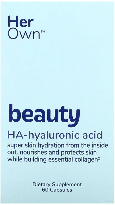 Her Own 뷰티 HA-히알루론산 캡슐 60정 Own (헐 오운), 1개 - 쿠팡