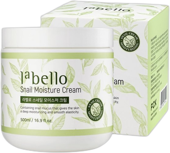 달팽이 크림 500ml 대용량 라벨로 스네일크림 수분크림, 1개