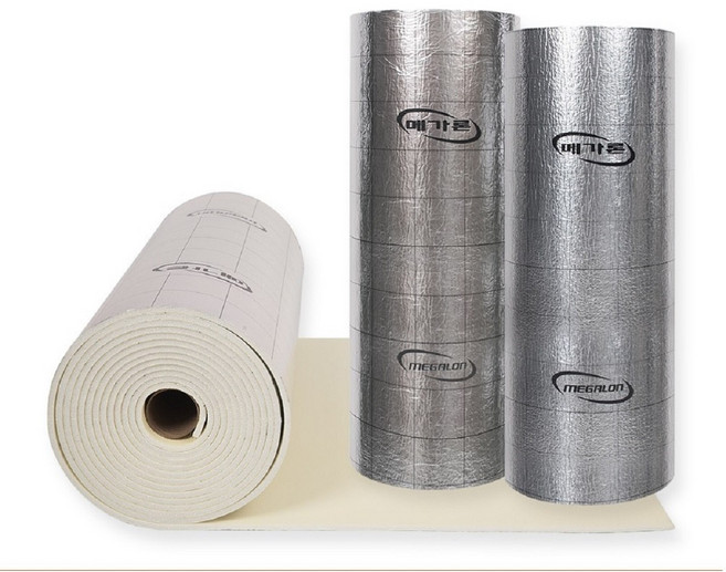 열반사단열재 메가론 5m ~ 20m 5T/6T/10T/13T/20T 점착 비점착, 10T(mm) C.단면은박/점착