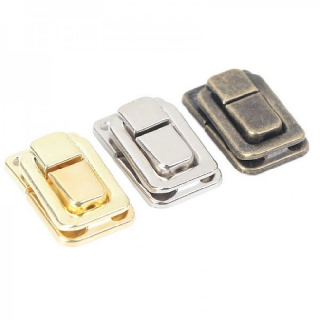 아이베란다 가구 잠금장치 매미고리 걸고리 랏지 아오리 오도시, 01.앞장식 버클 잠금고리 (25x38mm) 골드 DA, 1개