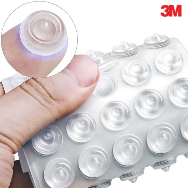 3M 충격방지 소음방지 충격흡수 투명 범퍼 스티커, 1개
