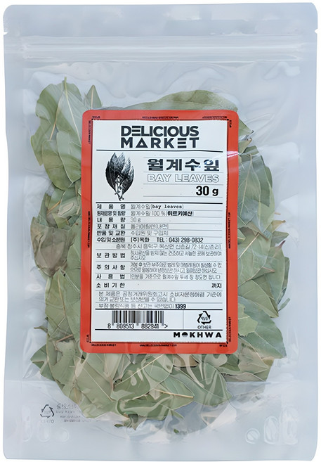 딜리셔스마켓 월계수 잎, 30g, 1개
