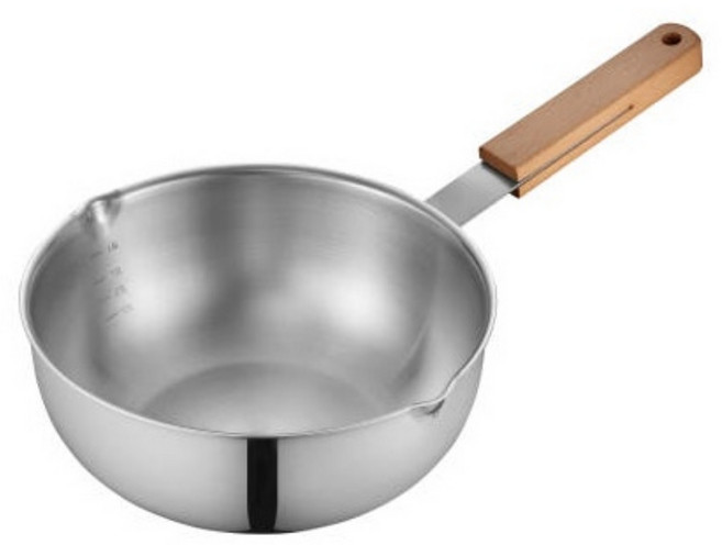 PN풍년 위더스 우드라이트 IH 스테인리스 우드 멀티팟 WWMPT-20B(IH), 20cm, 혼합색상, 1개