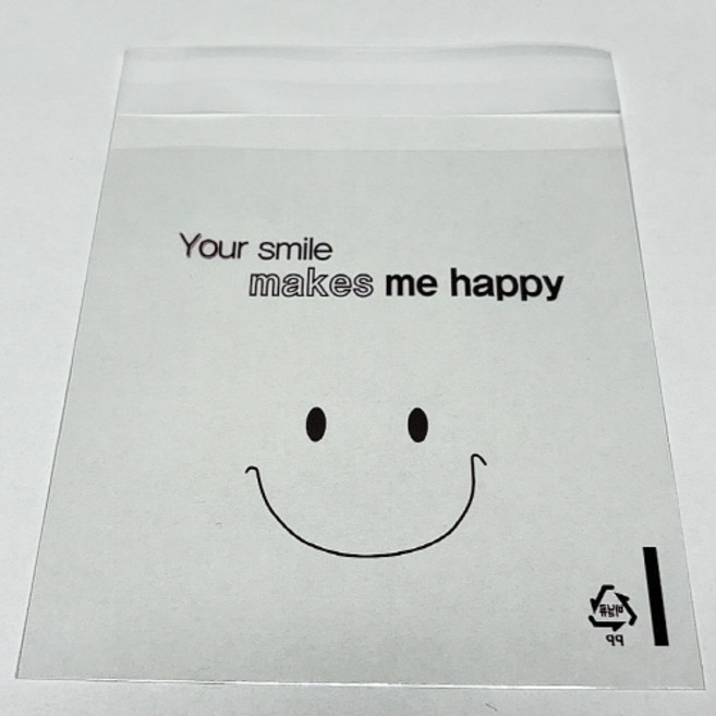 동성패키지 스마일OPP 접착봉투, 200개