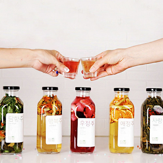 담양 담금주 키트 1호 선물세트 500ml x 3병, 1세트, 선물세트 1호