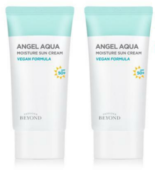 비욘드 엔젤 아쿠아 수분 선크림 50ml 1+1, 1개