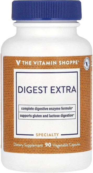 The Vitamin Shoppe Digest 엑스트라 베지 캡슐 90정, The Vitamin Shoppe Digest ..., 1개 - 쿠팡