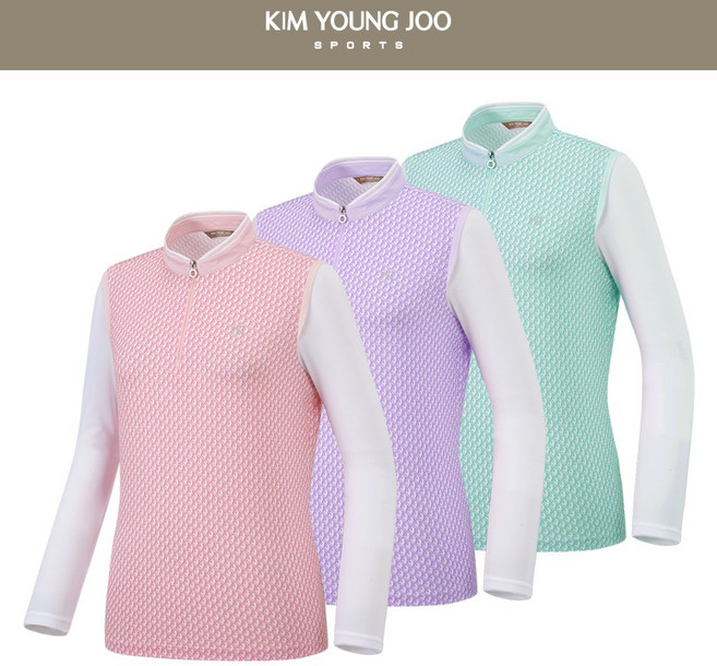 [봄여름용]김영주스포츠 여성 스판 티셔츠 WT327