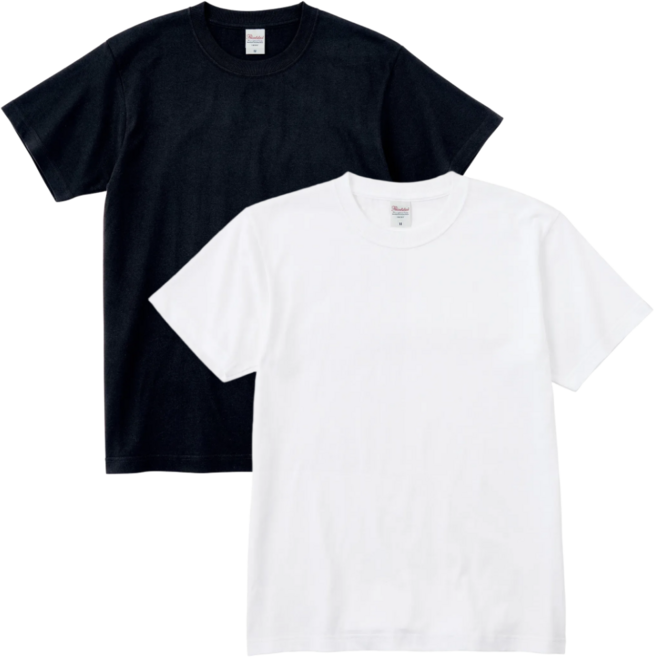 [1+1] 프린트스타 남녀공용 14수 반팔티 무지 두꺼운 티셔츠 148-HVT