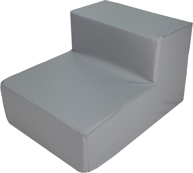 8DECO 강아지계단 PU방수모음 1단2단3단4단 (커버+솜포함) c_pu, 그레이 방수, 1개