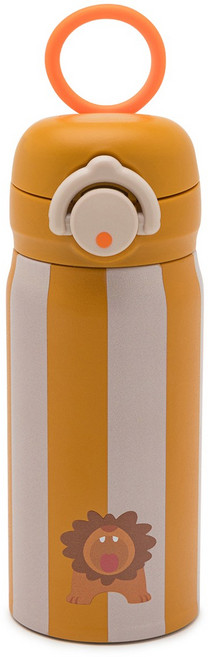 노이노이 원터치 텀블러, 1개, 350ml, 사자