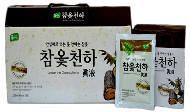 옻가네 천년전통 참옻천하 80ml/30포/4박스, 120개, 80ml