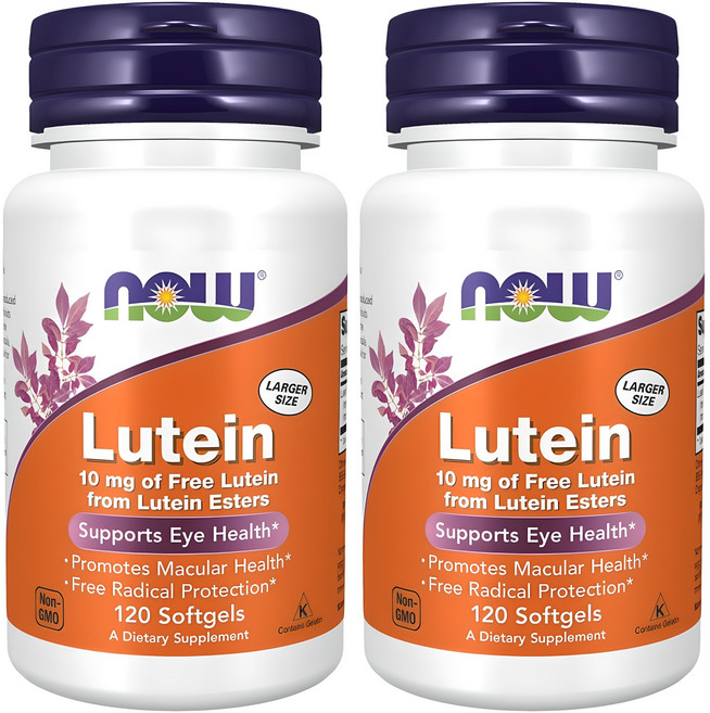나우푸드 루테인 10mg 소프트젤, 120정, 2개