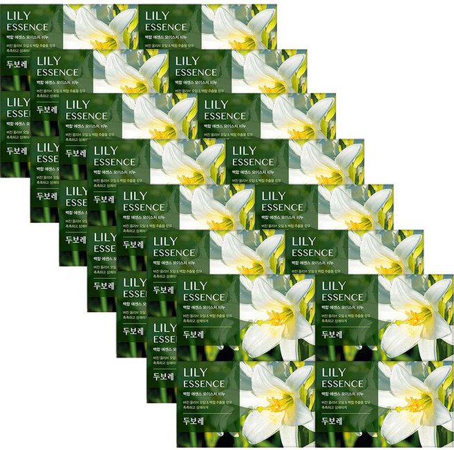 해피바스 두보레 비누 백합향, 100g, 28개입