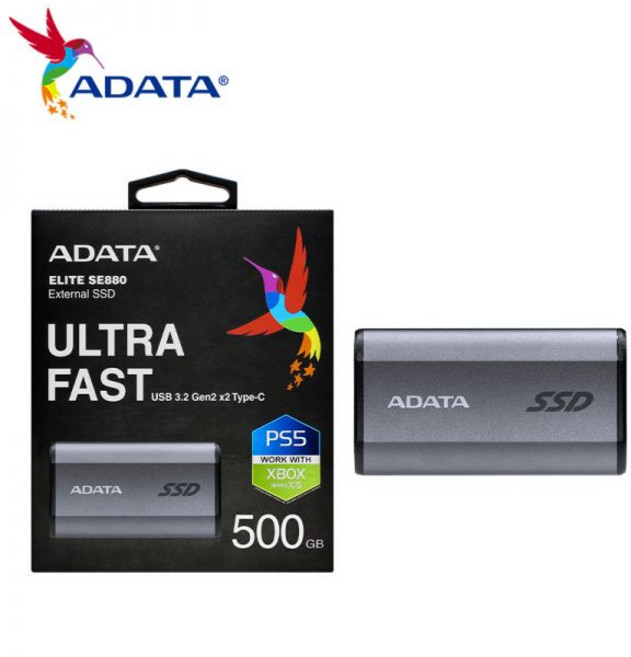 ADATA SE880 Mobile Solid State, 01 1 테라바이트