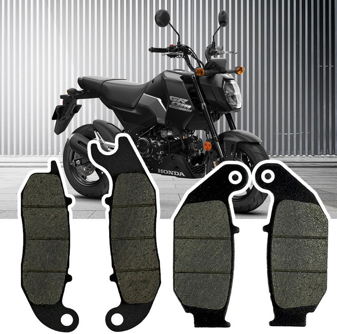 혼다 MSX 그롬 브레이크 패드 닛시 패드, 앞, 1세트