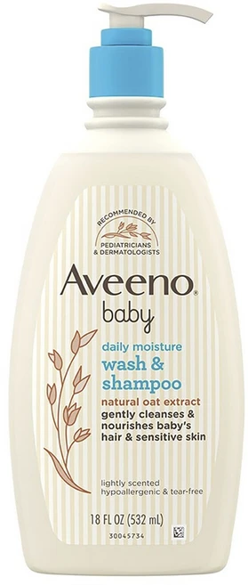 아비노 데일리 모이스춰 워시 앤 샴푸, 1개, 532ml - 쿠팡
