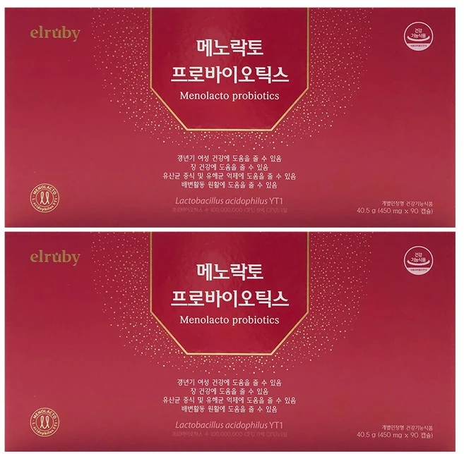휴온스 박미선 갱년기 유산균 메노락토 프로바이오틱스 6개월 세트, 90정, 2개 - 쿠팡