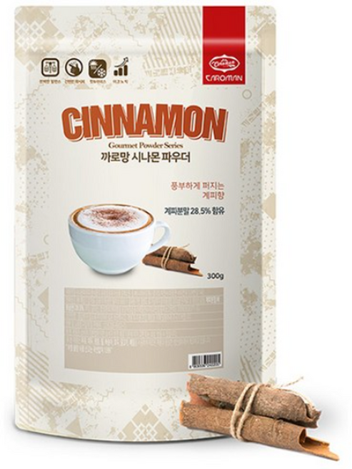 까로망 시나몬 파우더, 300g, 2개