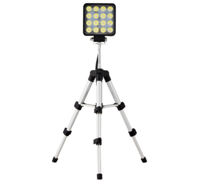 피싱조이 LED 집어등 자바라 삼각대 세트, 녹색, 1개