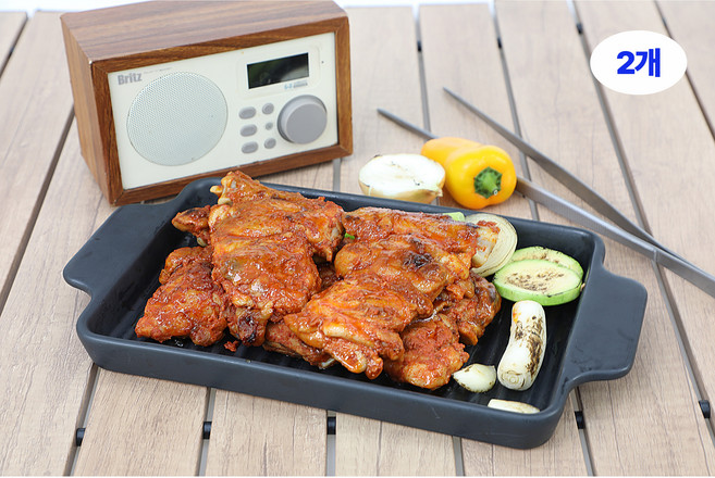 차이푸드 춘천식 닭갈비 국내산 닭다리살로 만든 진짜 닭갈비 800g, 양념구이, 2개