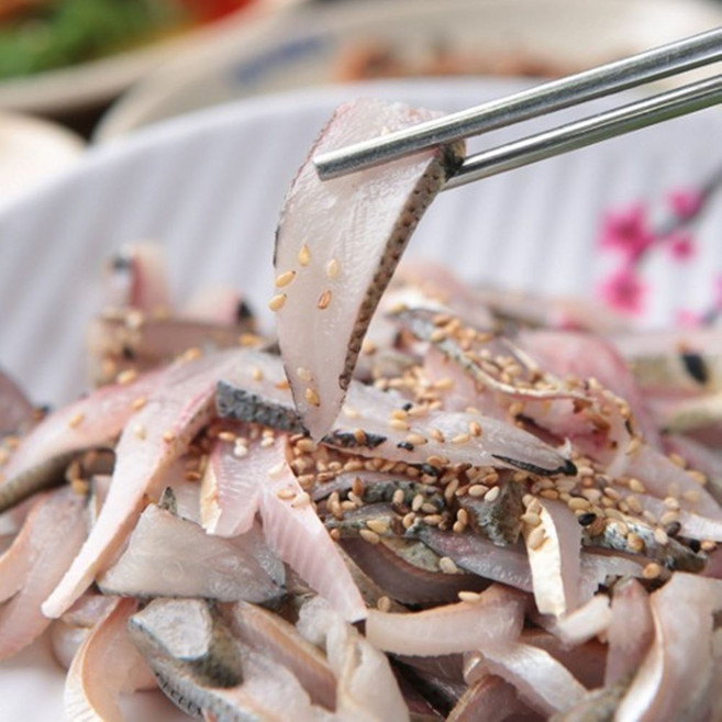 [요리하는남자들] 자연산 가을 제철 햇 전어 구이용 세꼬시 필렛 횟감 500g 1kg, 1박스, 구이용 전어 500g (5-10미)